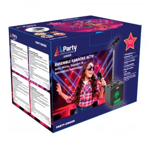 Party Light & Sound Karaoke Set