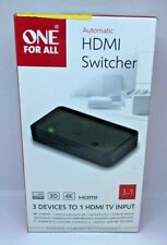 One For All HDMI Switcher 3 x 1