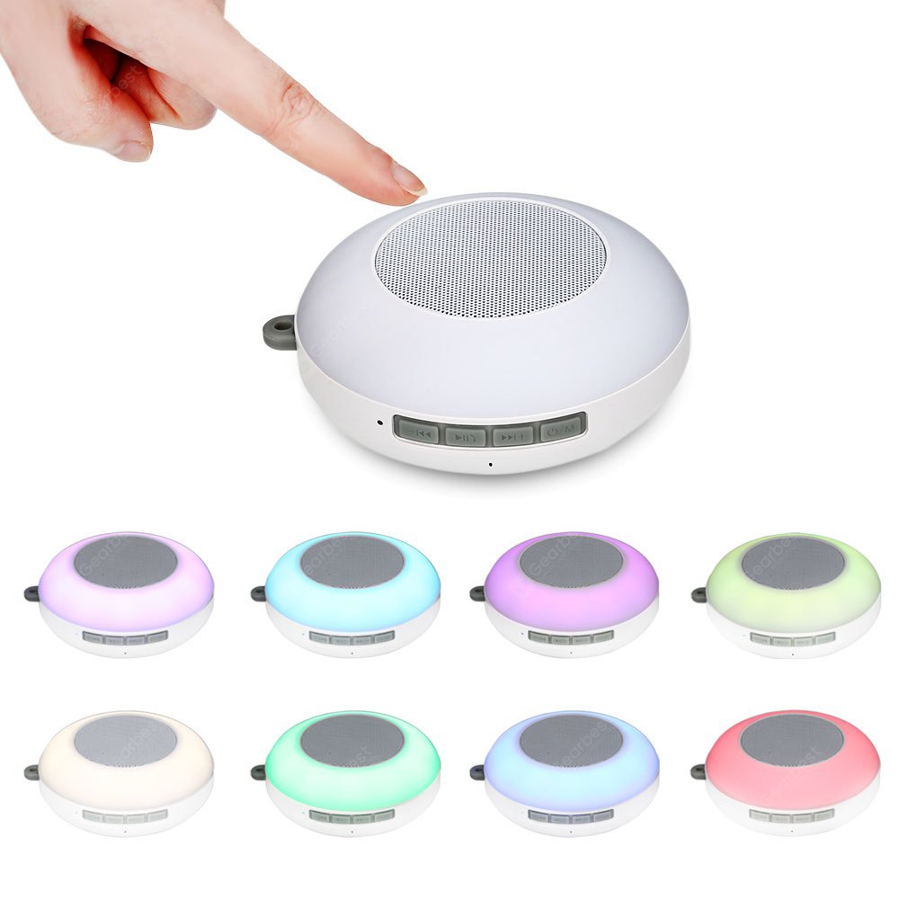 X1 Wireless Bluetooth Speaker LED Colorful Night Lamp - White - New ...
