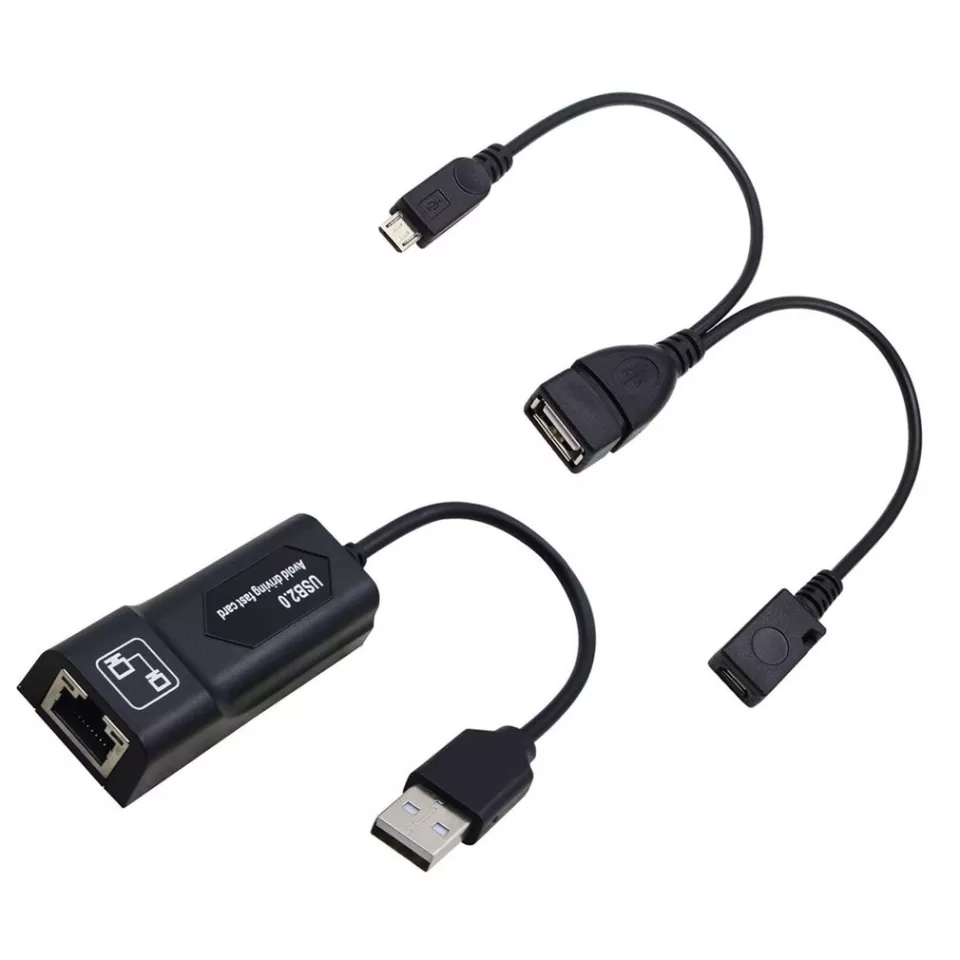 Ethernet Adapter Compatible With  Fire TV Sticks - New Tech