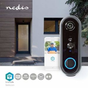 Nedis Rechargeable WiFi Smart video Doorbell