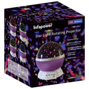 Infapower Star Light Rotating Projector