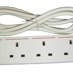 Plymouth 6 Gang 2 Metre Surge Protected Extension Lead