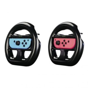 Hama XXL Steering Wheel for Nintendo Switch, set of 2, black