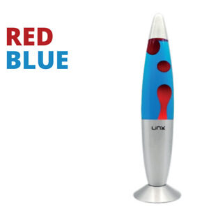 16″ Lava Lamp Blue & RED