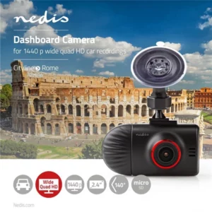 Dashboard Camera for 1440p wide quad HD recordings